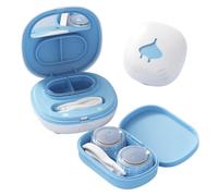 Nettoyeur de lentilles de contact Outil de lavage électrique rechargeable | Machine à laver les lentilles de contact pour Extérieur, Bureau, Camping, Voyages d'Affaires et Soin des Yeu