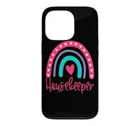 Nettoyeur de ménage Rainbow Housemaid Cleaner Coque pour iPhone 13 Pro