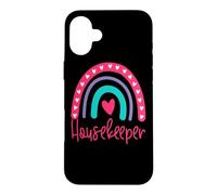 Nettoyeur de ménage Rainbow Housemaid Cleaner Coque pour iPhone 16 Plus