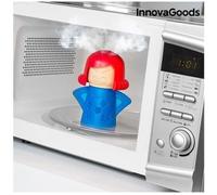 InnovaGoods® Nettoyeur de micro-ondes Fuming Mum, Efficace, Idéal pour nettoyer le micro-ondes sans effort, Seul de l'eau et du vinaigre sont nécessaires, Matériau de qualité et écologique, Convient p