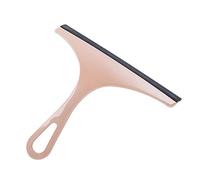 Nettoyeur de miroir de salle de bain avec support de lame en silicone et crochet pour verre de voiture