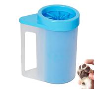 Nettoyeur de pattes de chien | Tasse de brosse de nettoyage pour animaux de compagnie avec brosse en silicone, nettoyant pour pieds pour animaux de compagnie résistant à l'usure, tasse de brosse de