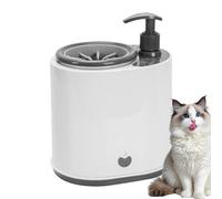 Nettoyeur de Pattes pour Chien Electrique,Masseur de Griffes Automatique Rechargeable | Nettoyeur de Pieds avec Réservoir de Savon et Brosses Douces - pour Chats et Chiens après Randonnée Marche ou