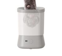 Nettoyeur de pattes pour chiens - Nettoyeur portable pour pattes canines - 2 vitesses anti-éclaboussures pour bain de pieds à la maison, voyages, randonnées quotidiennes