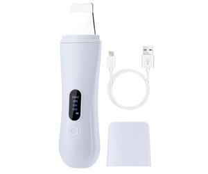 Nettoyeur De Peau | Appareil de Gommage Ultrasonique Rechargeable Portable 4 Modes,Gommage Facial Électrique,Pour Filles Salon Vacances Maison Soir Fête Festival Mariage Rendez-vous Été Quotidien