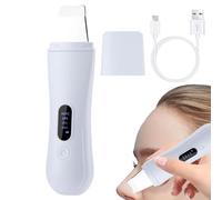 Nettoyeur De Peau - Spatule Ultrasonique Portable Rechargeable À 4 Modes | Outils De Soin De La Peau,Pour Filles Et Femmes, Parfait Pour Vacances D'Été, Quotidien, Soirée, Fête,