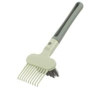 Nettoyeur de Peigne Portable Léger pour Brosse et Peigne | PP Vert, Usage à Domicile, Sûr et Peu Déformable, pour Entretien Simple des Accessoires Capillaires