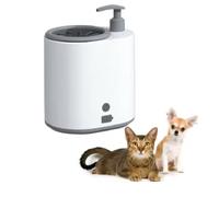 Nettoyeur de pieds électrique automatique pour animal domestique - Pour chat et chien - Chargement USB - Batterie ultra longue durée de vie - Brosse de toilettage en silicone