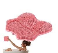 Nettoyeur de Pieds pour Douche - Tapis Anti Dérapant En Silicone Pour Gommage Des Pieds Sous La Douche - Outils De Massage Manuel Pour Préparation Pédicure Familiale Et Soins Des Personnes