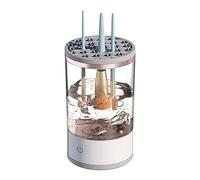 Nettoyeur de pinceaux de maquillage, auto-rotatif Cozy Luna Brush Cleaner pour un nettoyage en profondeur, nettoyeur de pinceaux de maquillage électrique, fonctionnement en un clic, convient à tous