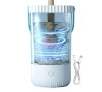 Nettoyeur de pinceaux de maquillage électrique - Outil cosmétique à chargement USB, système de nettoyage pour pinceaux, nettoyage rapide et en profondeur avec des opérations faciles