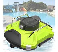 Nettoyeur de piscine robotique automatique avec navigation intelligente pour escalade murale nettoyeur sous-marin pour piscines hors sol auto-charge efficace facile à utiliser, idéal pour s'amuser en