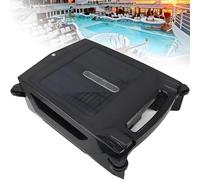 Nettoyeur de piscine robotisé automatique à énergie solaire, double mode avec évitement d'obstacles, nettoyage continu de jour et de nuit pour toutes les piscines