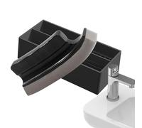 Nettoyeur de poils de barbe - Éponge à récurer ergonomique pour le toilettage de l'évier | Éponge ABS avec fonction de nettoyage facile, outil de coupe de cheveux, papa, maison