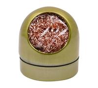Nettoyeur de pointe de fer à souder non toxique sans fumée avec support en acier et filtre en maille pour une meilleure efficacité de soudage. Éponges en fil de laiton