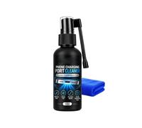 Nettoyeur de port de téléphone, spray anti-poussière, brume de nettoyage de | Buse de précision pour nettoyage de poussière, 30 ml, pour téléphone, tablette, PC, écouteurs, clavier, appareil photo