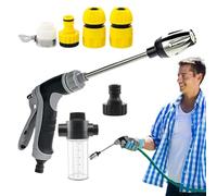 Nettoyeur De Pression Pulvérisateur Nettoyant Puissant | Lave-auto à haute pression pour Utilisation en extérieur Pelouse Arrière-cour Patio Terrasse Jardin Trottoir Garage Clôture