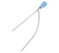 Nettoyeur de réservoir de poissons, décapant de déchets d'aquarium, changeur d'eau manuel, compte-gouttes, paille de nettoyage grave, facile à retirer, pour crevettes Betta Turtle Reef Breeding, 5,3 x