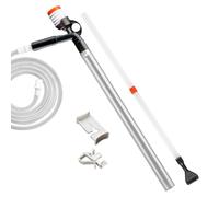 Nettoyeur de sable d'aquarium - Aspirateur d'aquarium, aspiration réglable, outil de nettoyage du gravier et des débris | Nettoyeur fonctionnel pour changer l'eau et l'entretien régulier de l'aquarium