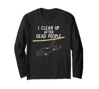 Nettoyeur de scène de Crime - I Clean Up After Dead People Manche Longue