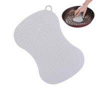 Nettoyeur De Silicone De Cuisine - Scrubbing Scrubbing, Aides De Base Persentable | Accessoire De Soins des Plats Résistants, Tampon De Hygiénique avec Trou De Stockage Duran