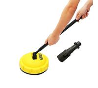 Nettoyeur de sol avec nettoyeur haute pression - Nettoyeur haute pression de 12 pouces, tête Abs solide, buse de jet rotative, embout de nettoyage compact | Nettoyant de surface efficace pour hommes