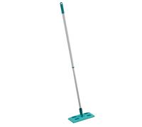 Leifheit Lave sol télescopique Clean & Away, balai serpillère rotation 360° pour un nettoyage à sec efficace, balai avec manche télescopique 80-132 cm