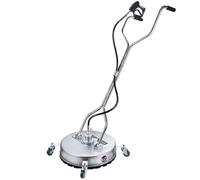 Nettoyeur de sol haute pression en acier inoxydable robuste de 53,3 cm avec buse en cuivre et 5800 PSI - Outil de nettoyage commercial pour les propriétés à grande échelle, les routes, les écoles et