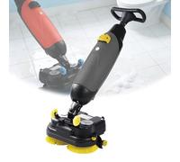 Nettoyeur de solss Portable à Pousser, nettoyeurs de sols Compact, Mini Nettoyeur de sols de qualité Professionnelle, adapté à la Maison, au Bureau et à la Salle de Bain.(Gray)