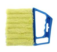 Nettoyeur de Stores, 1Pcs Volets Duster, Brosse pour Store Vénitien à Lamelles, Convient au Nettoyage des Volets, des Climatiseurs Verticaux, des Ventilateurs et des Claviers d'ordinateur (Bleu)