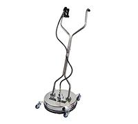 Nettoyeur de surface en acier inoxydable - Nettoyeur haute pression 4000 PSI Pressure Washer - Nettoyage mobile - Nettoyeur de terrasse - Nettoyeur de pierre - Nettoyeur de béton avec 2 adaptateurs