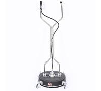 Nettoyeur de surface haute pression avec barre de pulvérisation, accessoire rotatif en acier inoxydable pour terrasse, allée, béton
