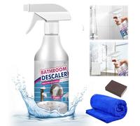 Nettoyeur de taches têtues, 2025 Nouveau Nettoyant salle de Bain Détachant Multi-usages à l'acide oxalique, Nettoyant WC Salle de bain Pour toilettes égout salle de bains nettoyage (1)