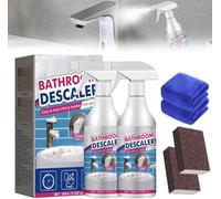 Nettoyeur de taches têtues 2026 mise à niveau, Nettoyant salle de Bain Détachant, Nettoyant WC Salle de bain, Multi-usages à l'acide oxalique, Pour toilettes égout salle de bains nettoyage Verre (2)