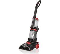 CLEANmaxx Nettoyeur de tapis Professional avec brosses vibrantes et latérales - noir/rouge