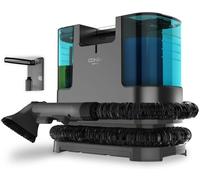 Nettoyeur De Tapis Conga Popstar 3000 Carpetclean. Nettoyeur Vapeur 400 W, 2 Réservoirs D'eau (Propre Et Sale), Pulvérisateur D'eau, Rayon D'action De 6 M, Longueur Du Tuyau 1,2 M