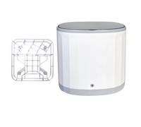Nettoyeur de tasse miniature portable alimenté par USB pour voyage, bureau, maison, lave-vaisselle machine pour tasses, gobelets avec support, machine de nettoyage facile de voyage