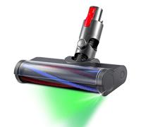 Nettoyeur de tête de moteur à dégagement rapide de rechange pour Dyson V7 V8 V10 V11 V12 V15 avec lumières LED vertes de détection de poussière, tête d'entraînement direct pour planchers, tapis et
