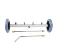 Nettoyeur de Train de roulement 16 Pouces, Balai à Eau Haute Pression 4000 PSI avec Tige d'extension pour Camion SUV remorque Nettoyage Efficace buse en Acier Inoxydable léger (Bleu Noir)