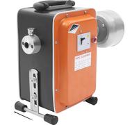 Nettoyeur de tubes électrique, 750W moteur en cuivre pur, compatibilité des tubes de 20-150 mm, orange