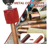 Nettoyeur De Tuyaux De Cuivre Pour Perceuse - Brosse De Nettoyage Robuste Pour Tubes,Nettoyeur Professionnel Pour Tuyaux De 12mm 19mm 25mm Pour Maison Garage Atelier Industrie Électricien