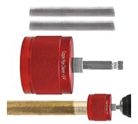 Nettoyeur de tuyaux en cuivre, brosse de nettoyage pour perceuse électrique | 1/2", 3/4", 1" Nettoyeur de tuyaux en cuivre multifonction pour bricolage, sanitaire, industrie, électricien, ménage