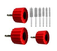 Nettoyeur De Tuyaux En Cuivre | Brosse De Tuyau Hydraulique - Nettoyeur De Précision Pour Conduits Cuivre,Électricien Industriel Extérieur Perceuse Industrielle