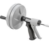 RIDGID 57038 Déboucheur manuel Kwik-Spin+ avec AUTOFEED, câble à âme interne (IC) C-1 avec tarière à bulbe pour supprimer les obstructions