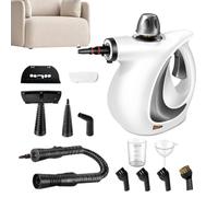 Nettoyeur de vapeur à main pour usage domestique | Haute pression chauffe rapidement puissamment en toute sécurité | Pour joints, tissus d'ameublement et sols | pour rembourrage voiture graisse saleté