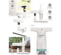 Nettoyeur de Vitre 12W Réservoir d'Eau Amovible de 60ml Blanc