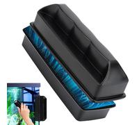 Nettoyeur de vitre d'aquarium magnétique, brosse magnétique de nettoyage, outil de nettoyage magnétique, brosse magnétique d'aquarium, aimant d'algues, nettoyant pour vitres pour le nettoyage des
