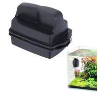 Nettoyeur de vitre d'aquarium magnétique, nettoyeur de vitres d'aquarium, nettoyant magnétique pour vitres d'aquarium, brosse magnétique pour aquarium de 0,5 cm d'épaisseur, S (5,6 x 3,5 x 4,2 cm)