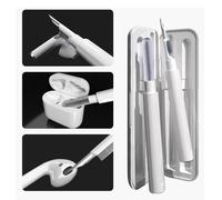 Nettoyeur d'écouteurs sans fil 2 en 1, Bluetooth, stylo, brosse, Anti-brouillage, nettoyage de clavier, casque d'ordinateur