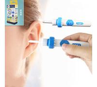 Nettoyeur D'oreille Automatique,Accessoire De Soins Personnels,Tête Souple,Absorbeur D'oreille Électrique